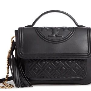Black Leather Handbag